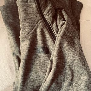 NORTH FACE - olive green sweatshirt M